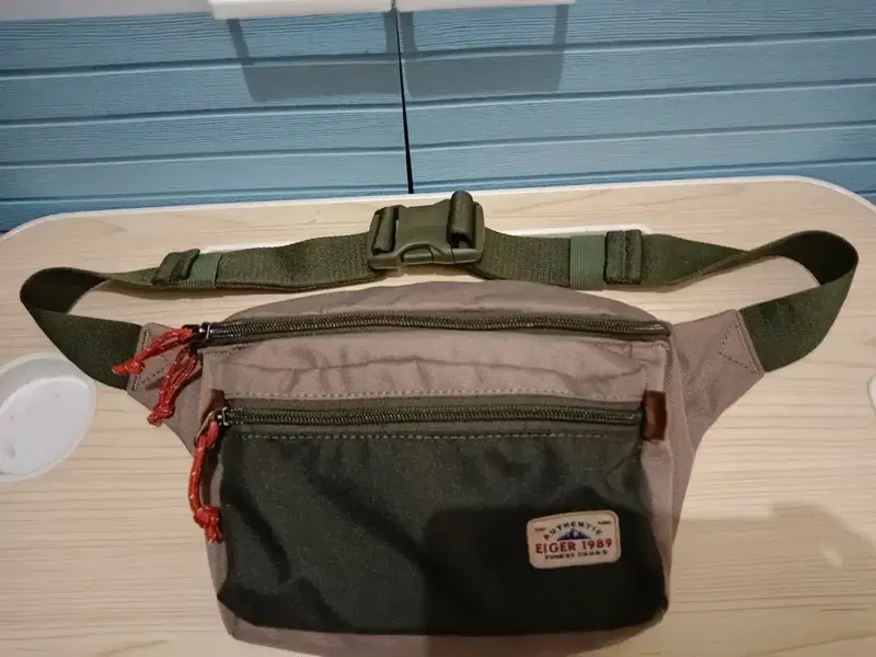 Tas Waistbag/Selempang/Pinggang Merk EIGER 100% ORIGINAL Uk37x11x16cm - Fashion in Bali