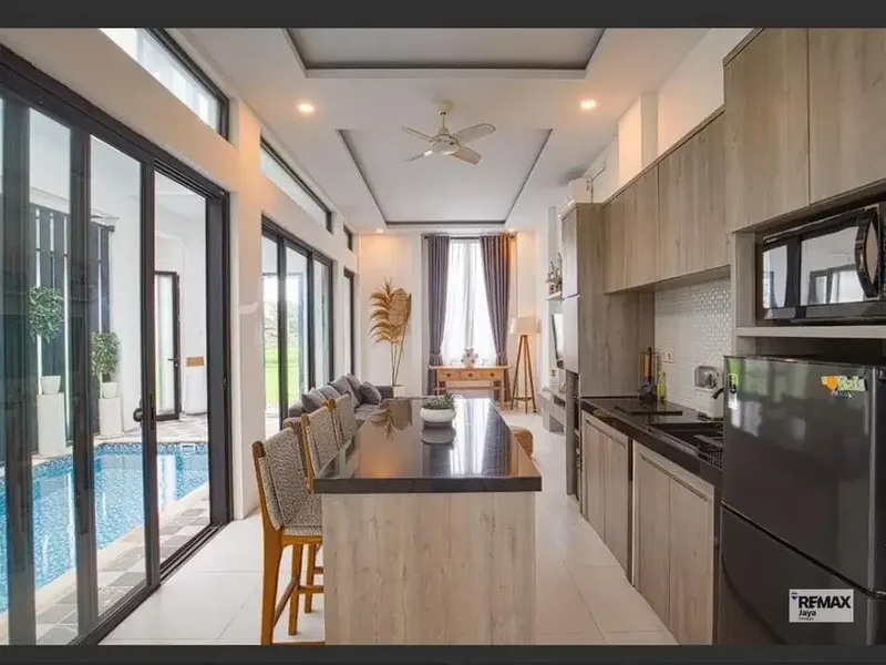 Elegant 3 Bedroom Villa For Rent In Pererenan Area - Real Estate in Bali
