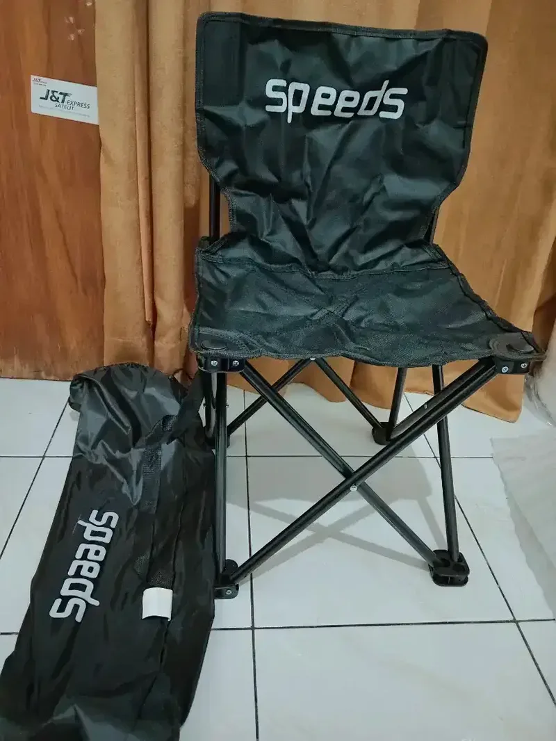 Kursi Lipat/camping/mancing/gunung Merk Speeds Uk.XL 36x36x58cm - Home & Garden in Bali