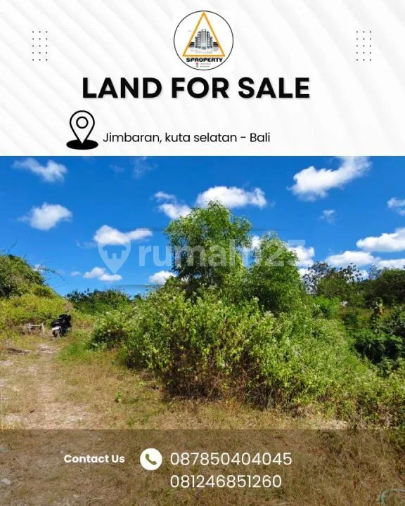 Dijual Cepat Tanah Lokasi Nuansa Udayana Barat Jimbaran - Bali in Bali
