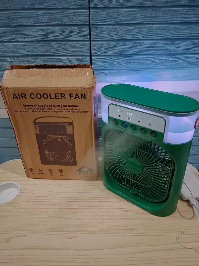 Kipas Mini Ac Portable Air Cooler Fan 10W Uk. 19x8x25cm Ada 3kecepatan - Home & Garden in Bali