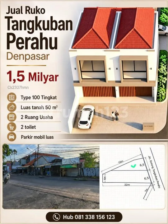 Jual Ruko Denpasar Barat Bali - Bali in Bali