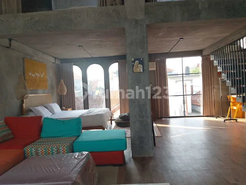 Brand New Industrial Style House With Rooftop Space at Kerobokan - Real Estate in Bali