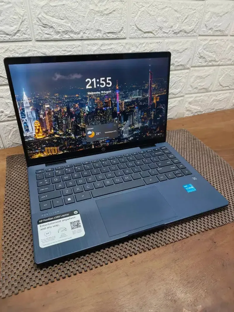 HP Pavilion X360 2in1 Laptop intel Core i3 Gen-12 (8/512gb) MULUSS - Electronics in Bali