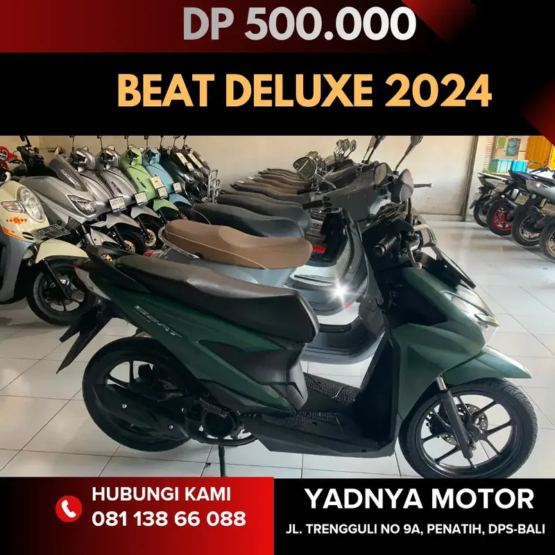 BEAT DELUXE 2025/YADNYA MOTOR - Vehicles in Bali