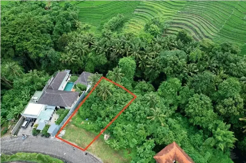 FOR SALE FREEHOLD LAND IN GREENLOT SAMBADA MUNGGU BALI 9,3 ARE - Real Estate in Bali