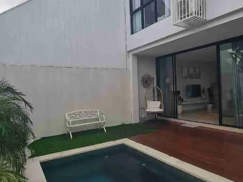 Villa Modern Minimalis 2 Lantai View Sawah di Seminyak - Real Estate in Bali