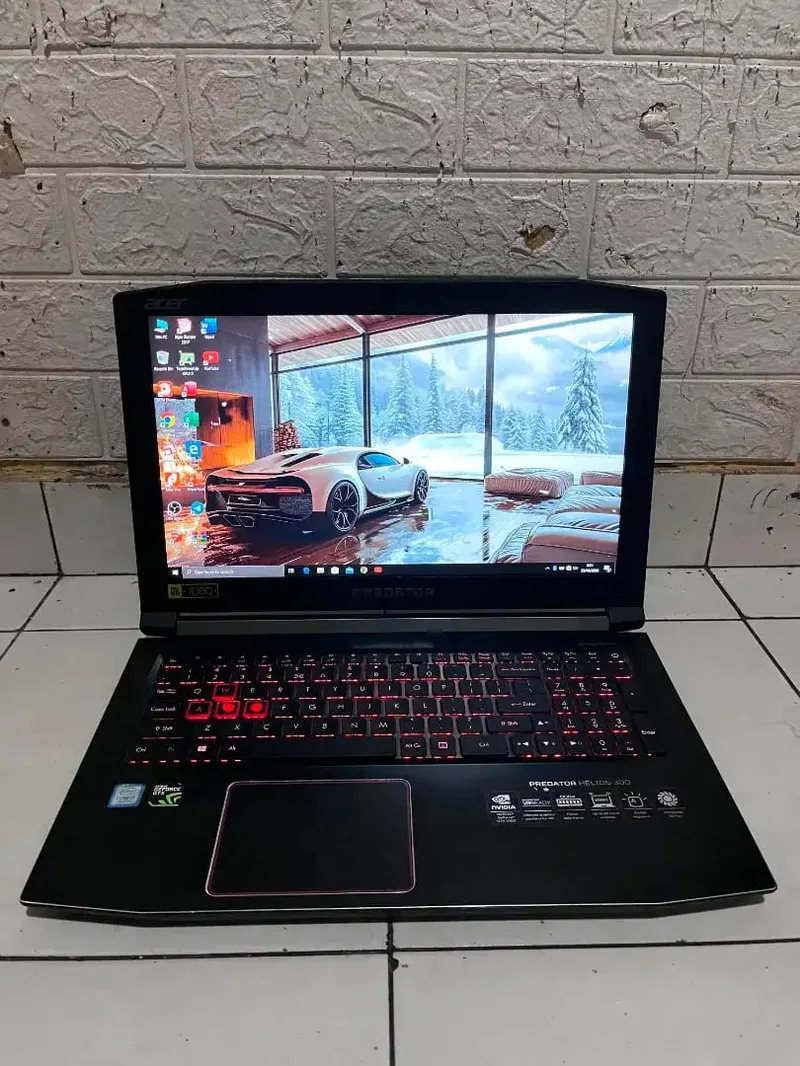 Dijual Acer Predator Helios 300 G3-572 Intel core i7 (ram 16/nvme 256) - Electronics in Bali