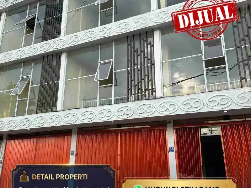 Jual BUC,  2 Ruko 3 lantai lebar 9 m di Utama Mahendradata Denpasar - Real Estate in Bali
