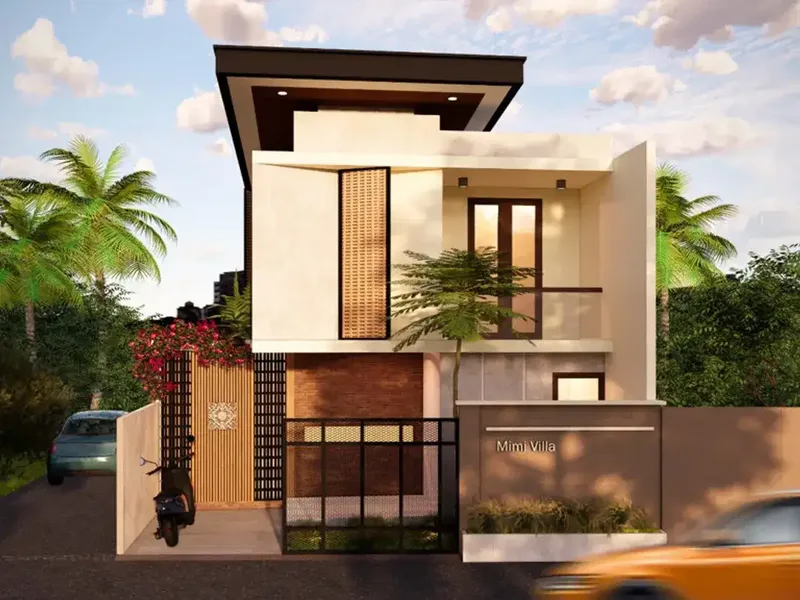 Leasehold - Stylish Tropical Living Villa with Pool in Tumbak Bayuh, Canggu, Bali - Bali in Bali