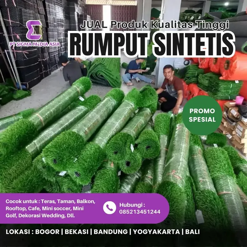 Jual Rumput Sintetis Harga Per Meter Bisa COD - Home & Garden in Bali