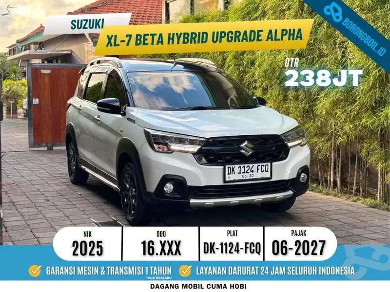 [LOW KM 16RB] Suzuki XL 7 Beta Hybrid AT 2025/2026 Upgrade Alpha - Vehicles in Bali