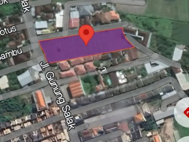 tanah murah dekat seminyak cocok untuk bisnis - Real Estate in Bali