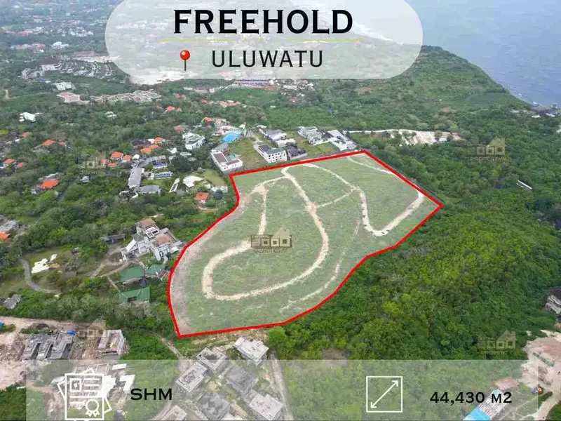Exclusive 4.4 Ha Land for Luxury Resort & Villa Estate – Cliff View Uluwatu - Real Estate in Bali