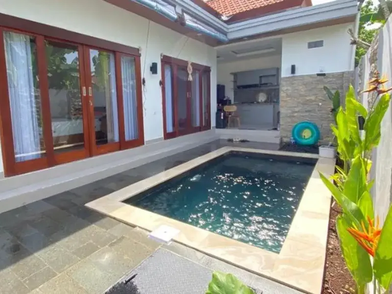VILLA TEPI SAWAH DEKAT PANTAI DI YEH GANGGA TABANAN, BALI - Real Estate in Bali