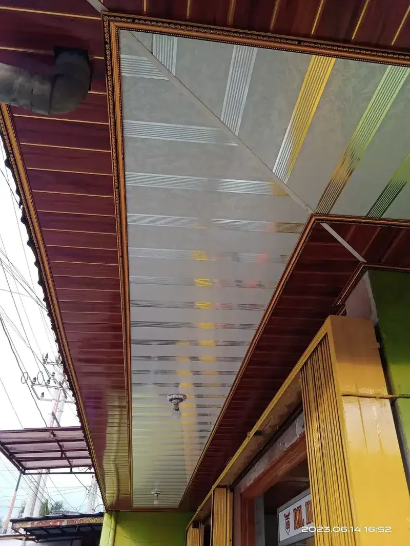 Bahan Rangka Plapon PVC terpasang rapi - Home & Garden in Bali