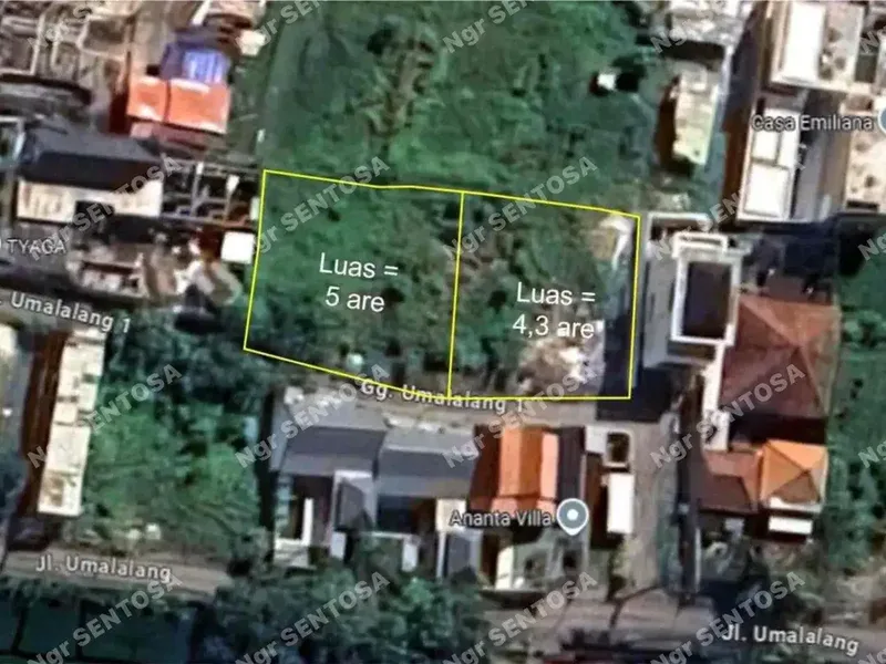 TANAH CEMAGI 500 METER PANTAI LINGKUNGAN VILLA MEWAH - Real Estate in Bali