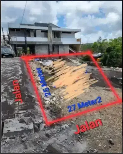 Tanah Lantai 2 View Laut Ungasan - Real Estate in Bali
