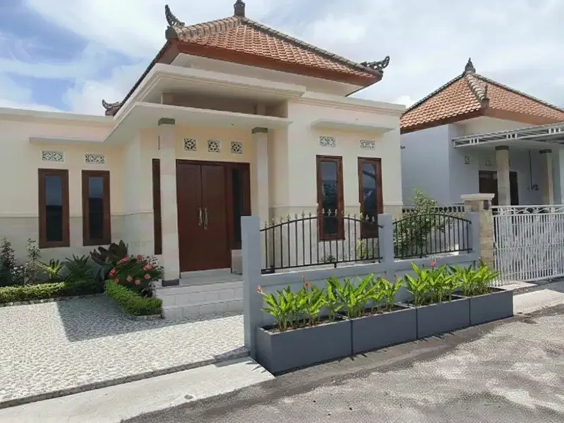 Rumah indent harga murah dengan konsep Balinese di daerah Saba, Gianyar. - Real Estate in Bali