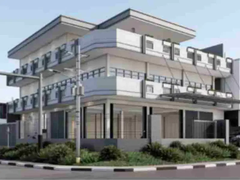 Jual atau sewakan luas 8 are Gedung 3 lantai, hook jln utama Buluh Indah Denpasar - Real Estate in Bali