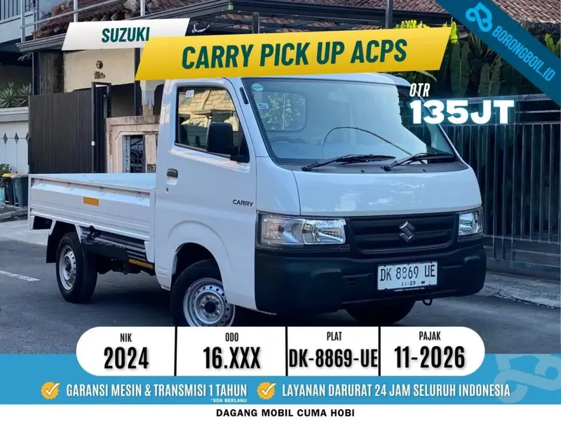 SUZUKI CARRY PICKUP ACPS 2024 - Vehicles in Bali