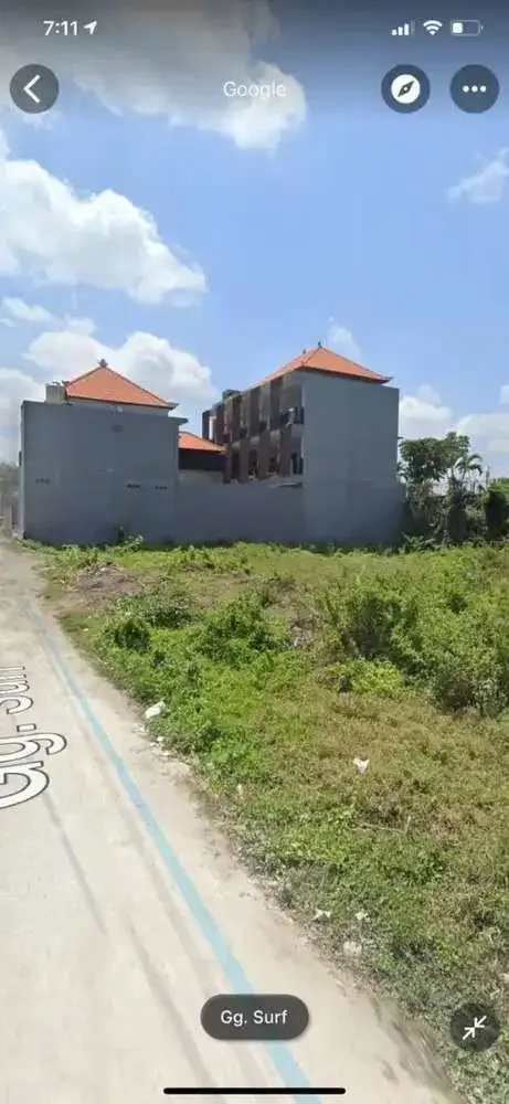 TANAH KAWASAN VILLA DEKAT PANTAI CANGGU - Bali in Bali