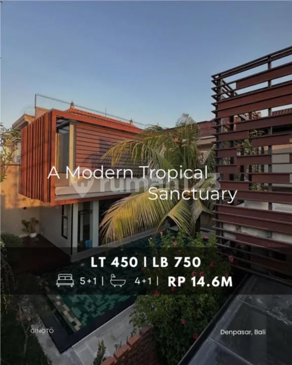 Direct Owner - Rumah Mewah Full Furnished - Pool, Gym, Billiard - Bali in Bali