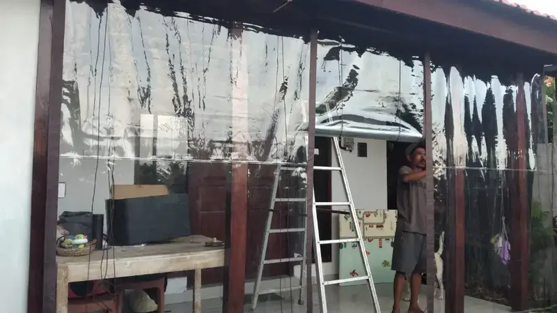 Krey plastik PVC transparan - Home & Garden in Bali