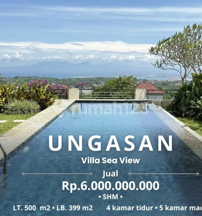 Villa Pemandangan Laut dan Airport Ungasan Lingkungan Villa - Bali in Bali