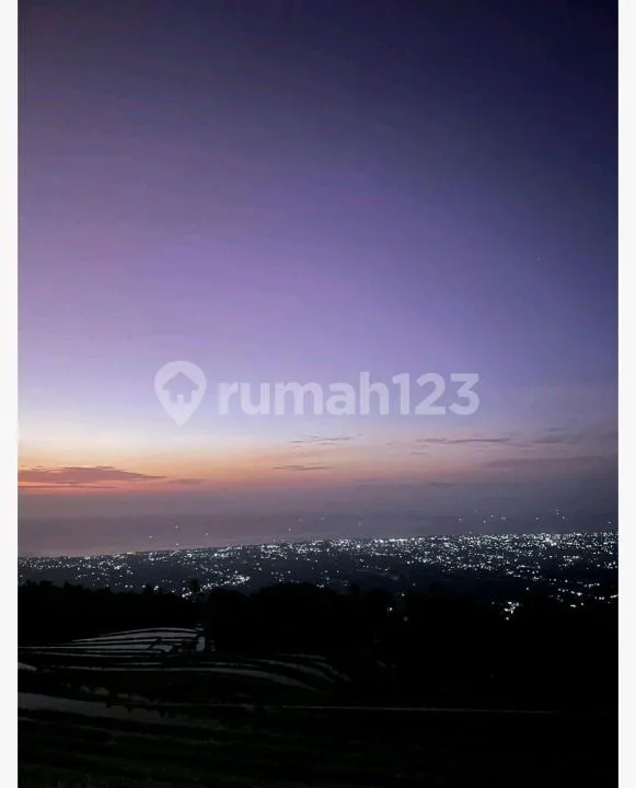 Direc Owner For Sale Premium Land And Local Ocean View House 2 Br In Aspal Road And City Light View - Real Estate in Bali