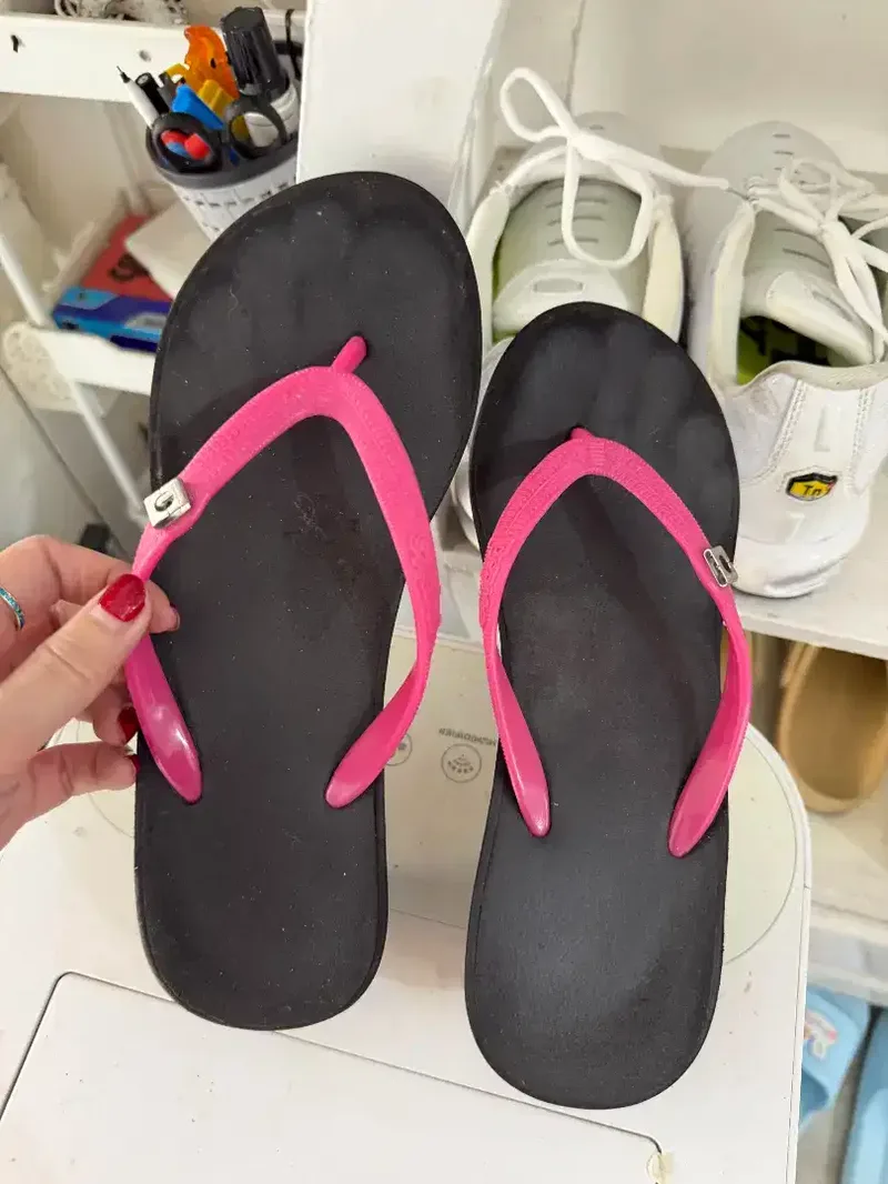 For Sale Preloved Sandal Wedged Popits Original Counter sixe M - Fashion in Bali