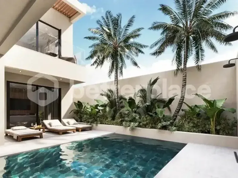 Japandi Elegance Above the Waves: Spacious 3-Bedroom Villa in Uluwatu - Real Estate in Bali