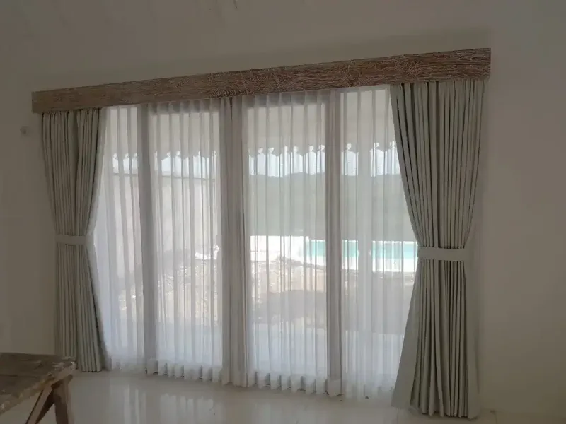 Curtain Korden Gorden Blackout Untuk Villa Villa - Home & Garden in Bali