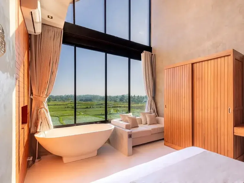 Rare Opportunity! 2 Villas for Sale with Beautiful Rice Terrace Views - Real Estate in Bali