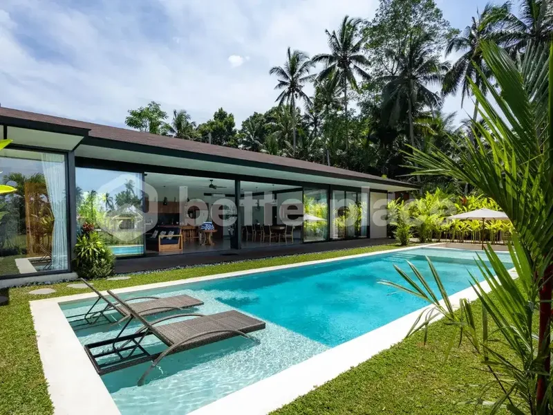 Spacious Leasehold Villa in Peaceful Tampaksiring, Ubud – Large Garden and Private Pool - Real Estate in Bali