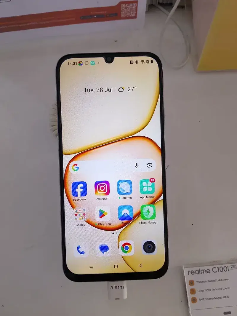Kredit Realme C100i Cukup KTP Gransi resmi 1 Tahun - Electronics in Bali