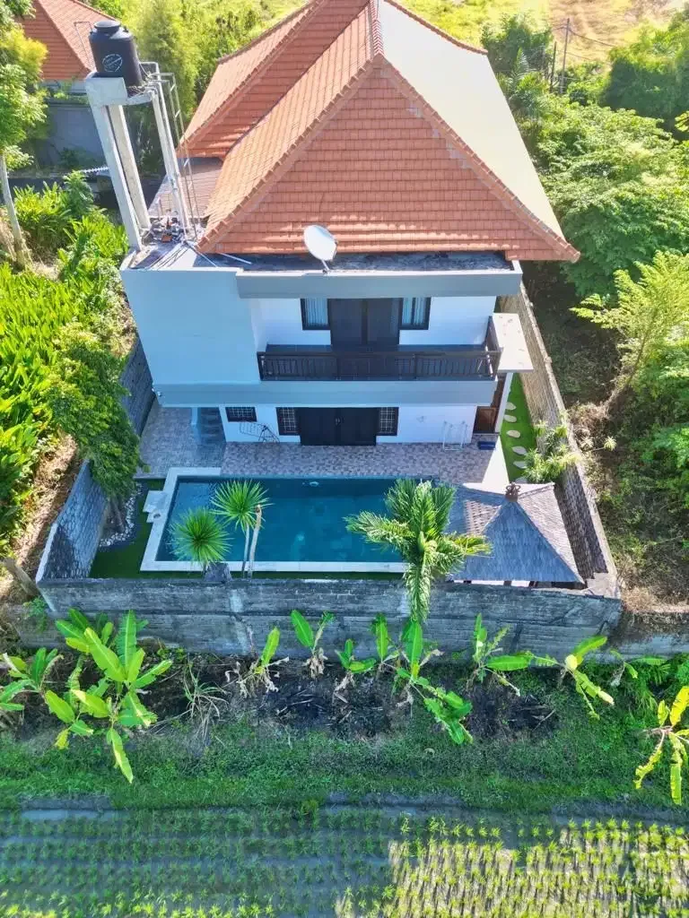 MODERN VILLA AT BATUBELIG WITH AMAZING RICE FIELD VIEWS - Real Estate in Bali