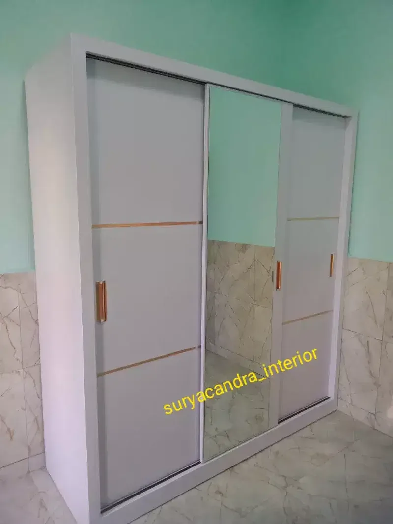 Lemari minimalis 180×200, lemari, almari, Wardrobe, interior, hpl - Home & Garden in Bali