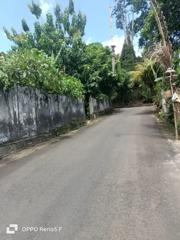 tanah pingir jalan dengan view bagus di pecatu - Real Estate in Bali