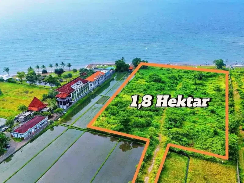 FOR SALE LAND  BEACHFRONT LOVINA, BULELENG, BALI - Real Estate in Bali