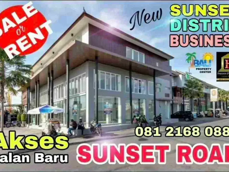 RUKO SUNSET ROAD - GLOGOR CARIK - Real Estate in Bali