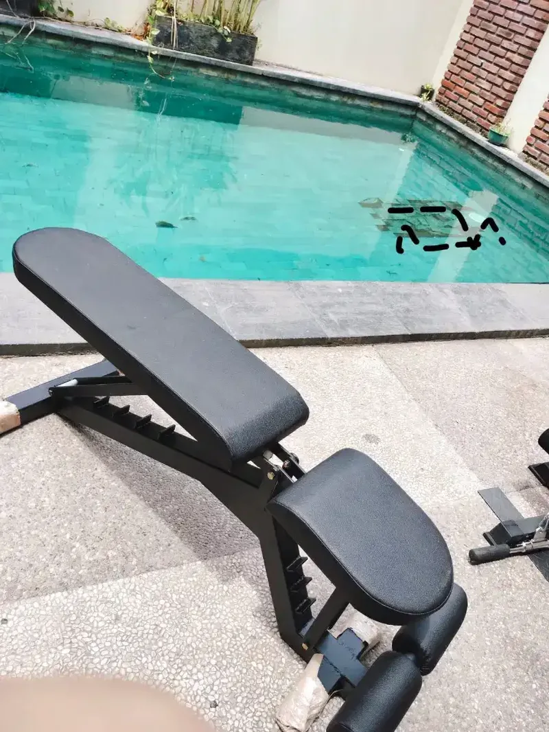[ BISA COD] PROMO BANGKU ADJUSTABLE STANDART FITNESS - Hobbies & Sports in Bali