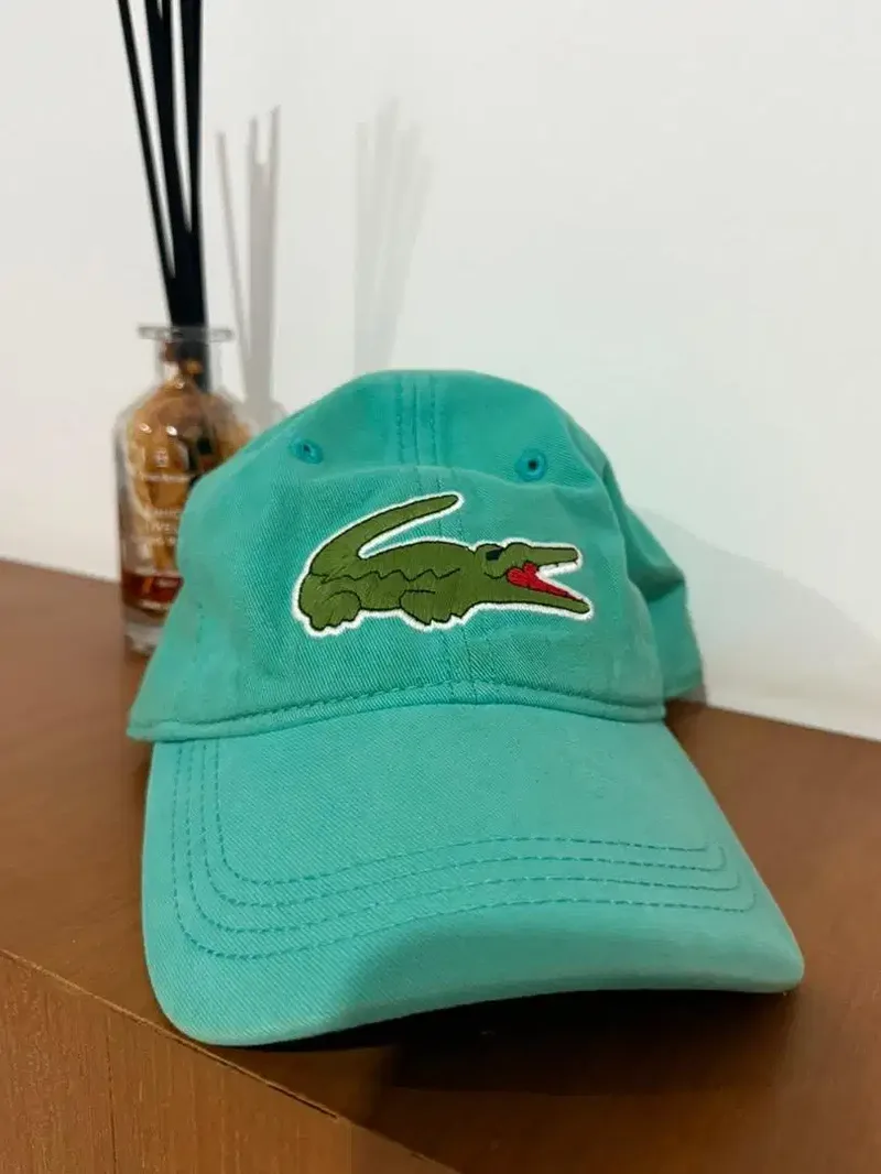 Topi Lacoste Asli Hijau - Fashion in Bali