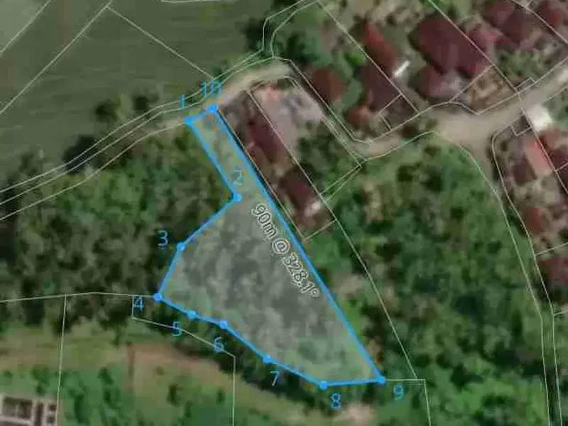 Tanah Akomodasi Wisata 1.780m² Dekat Pantai Yeh Gangga - Bali in Bali