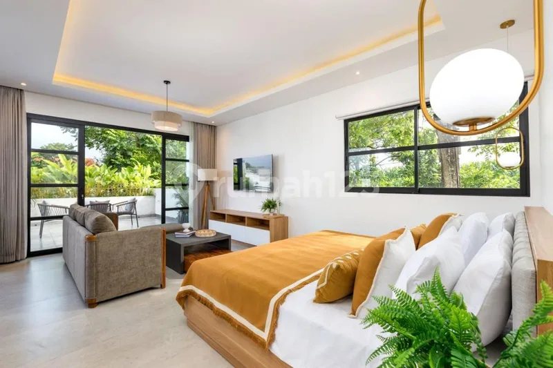 Modern Tropical 3Br Villa In Pererenan | Rooftop Bar - Real Estate in Bali