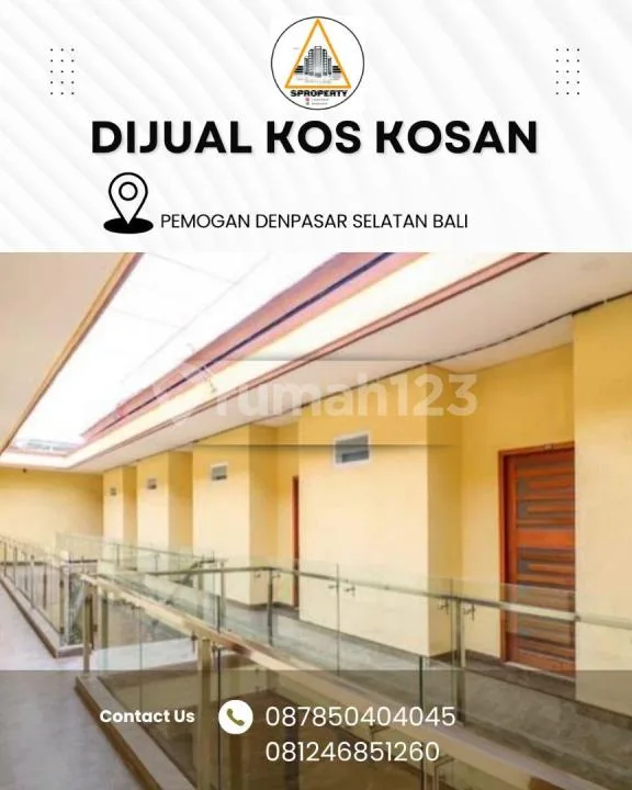 Dijual Kos - Kosan Lokasi Pemogan Denpasar Selatan Bali - Real Estate in Bali