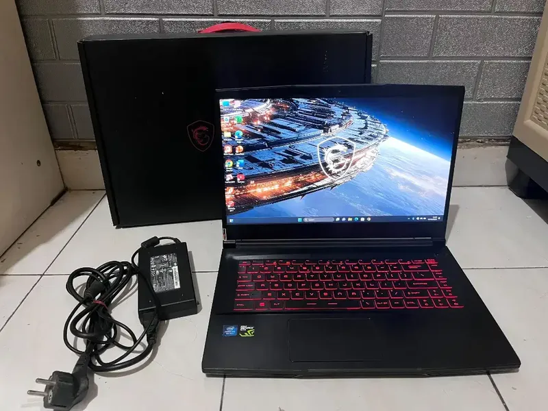 Dijual MSI Gaming GF63 Thin 8RC intel core i7 gen8 ( ram 16/ssd 256 ) - Electronics in Bali
