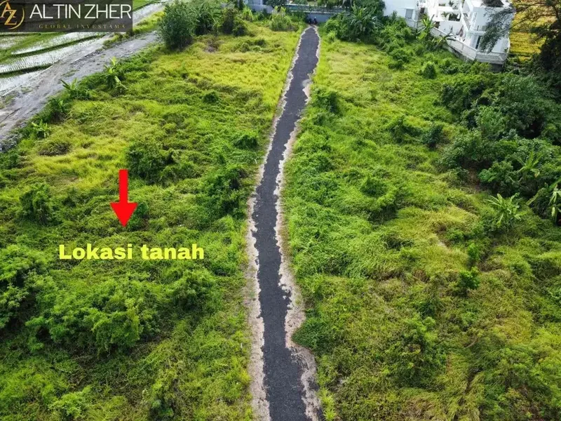 lahan siap bangun dekat pantai Munggu zona pariwisata - Bali in Bali