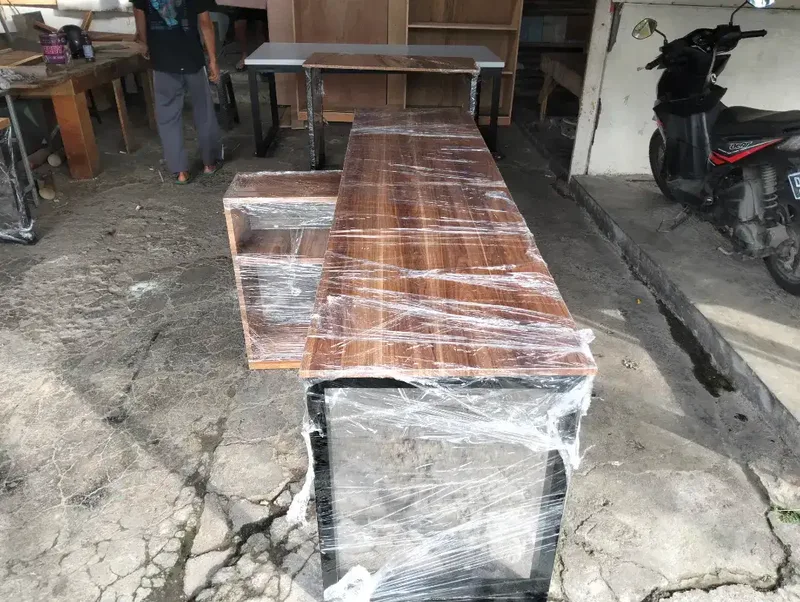 twin desk +rak custom - Bali in Bali