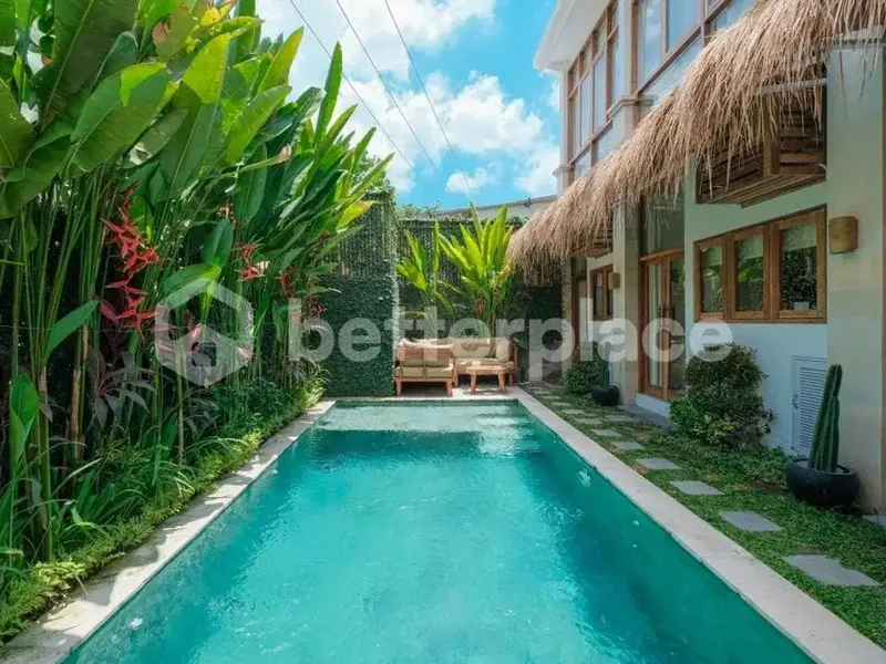 Investment Opportunity in Canggu – Modern Leasehold 1-Bed Villa Townhouse Close to Pererenan Beach - Real Estate in Bali